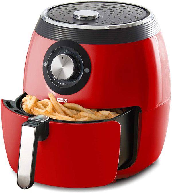 Dash DFAF455GBRD01 Deluxe Electric Air Fryer   