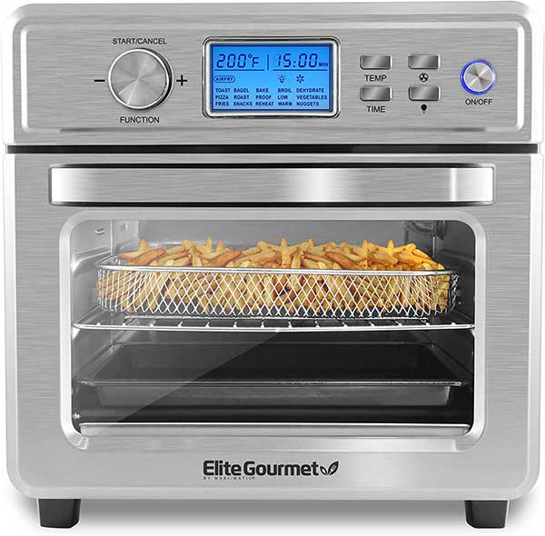 Elite Gourmet EAF8190D Maxi-Matic Digital Programmable Fryer Oven