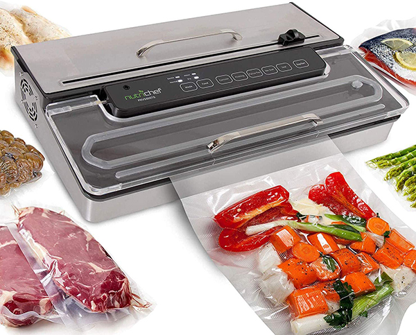 NutriChef PKVS50STS Commercial Grade Vacuum Sealer Machine